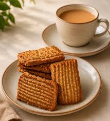 Desi Ghee Atta Biscuit with Desi Khand